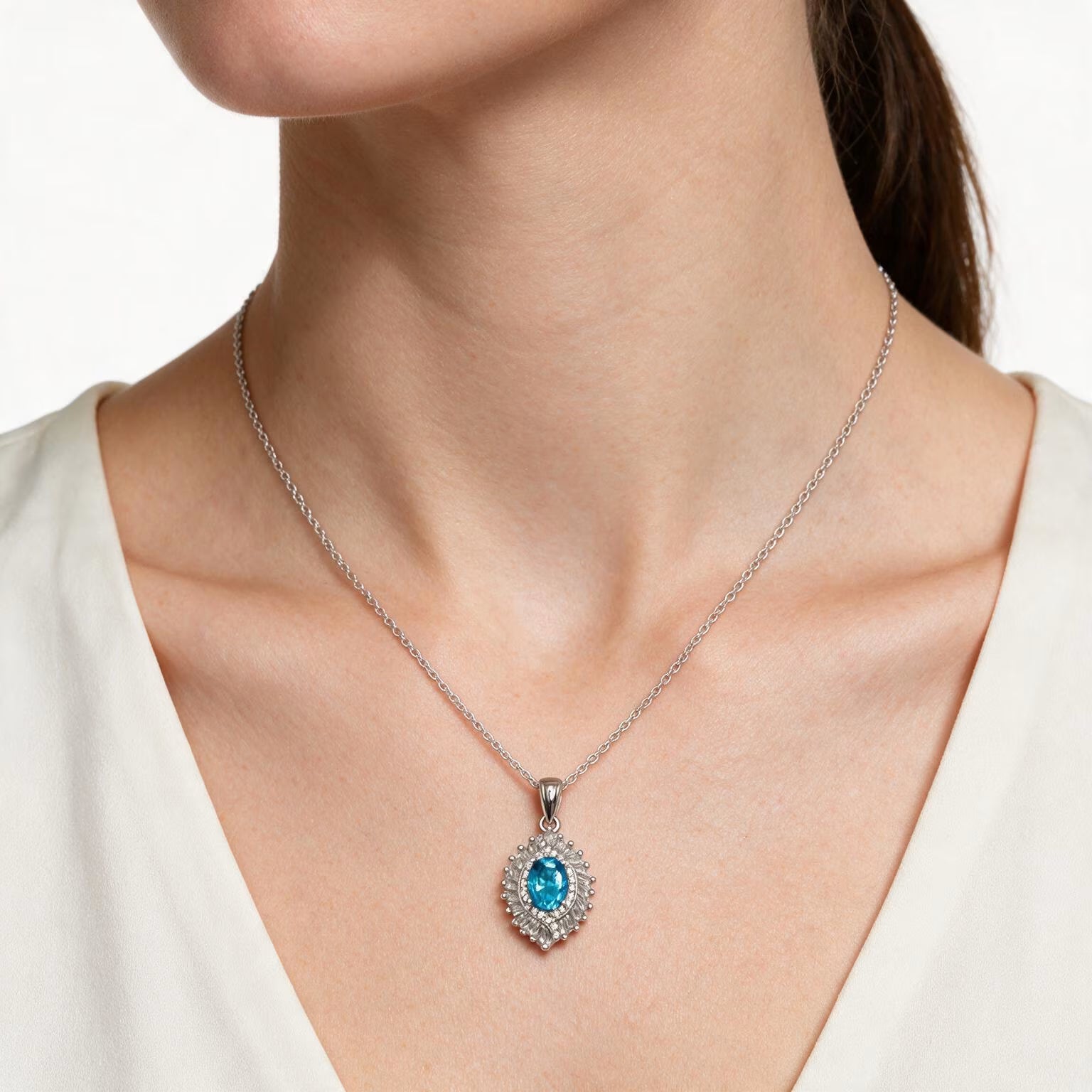 Azure Starburst Pendant