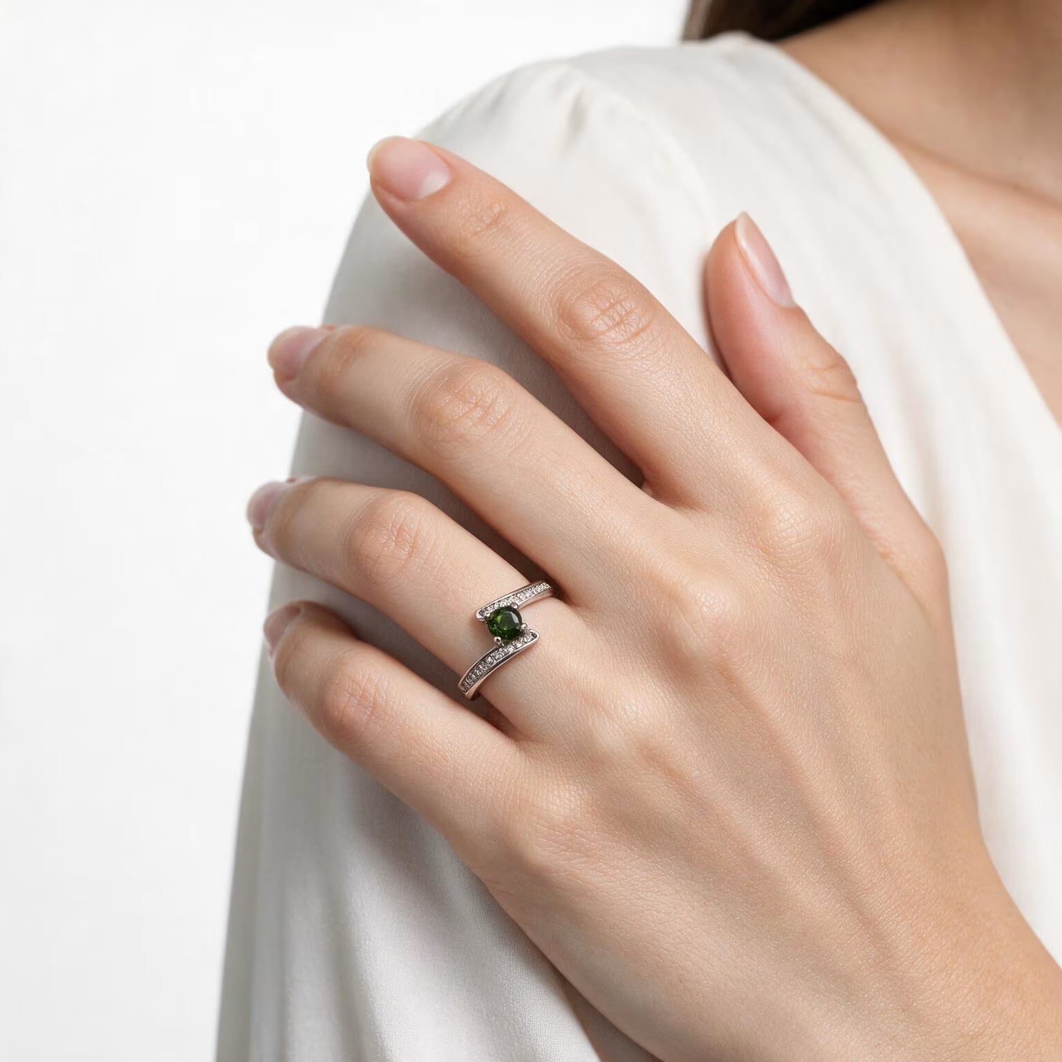 Blush Harmony Tourmaline Ring