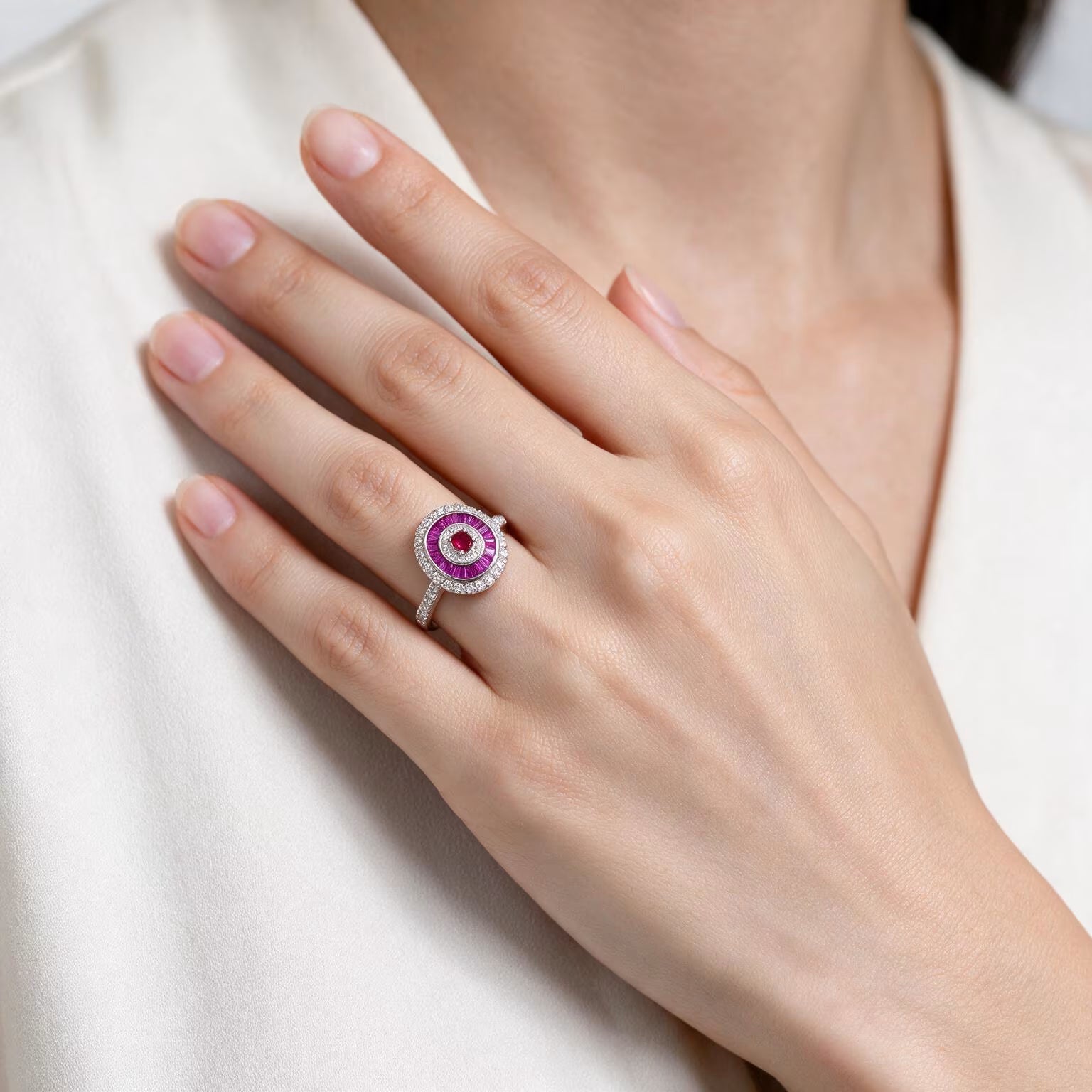 Blush Radiance Ring