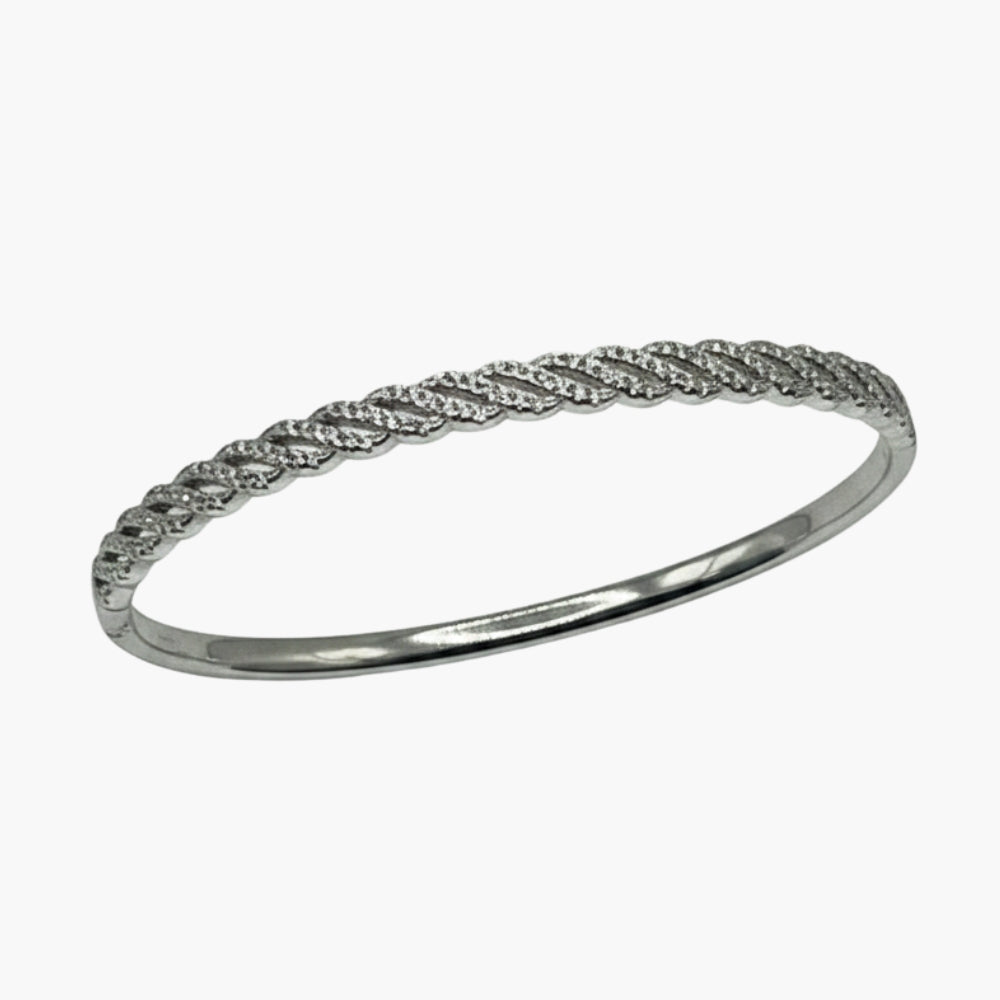 Celestial Brilliance Zirconia Bangle