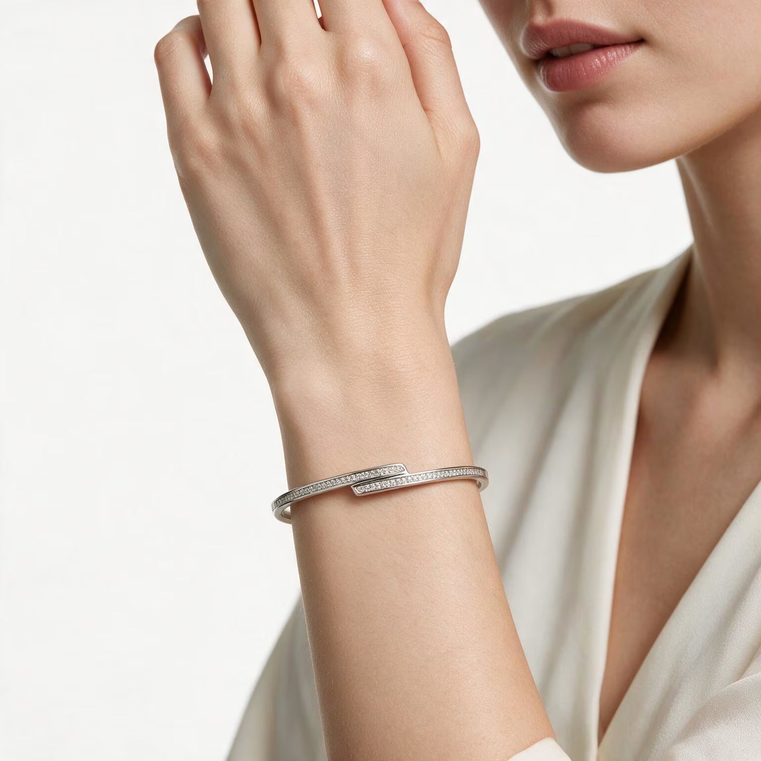 Eternal Sparkle Zirconia Bangle