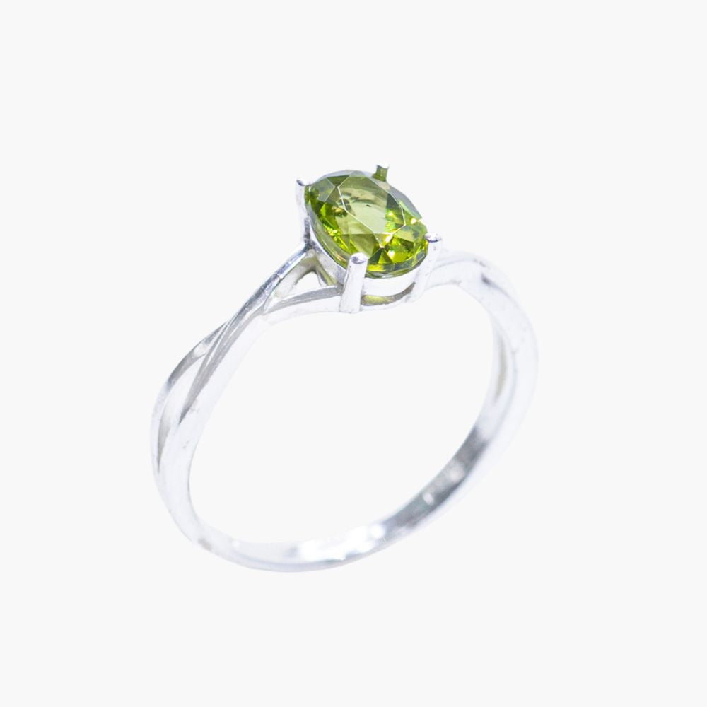 Evergreen Grace Peridot Ring