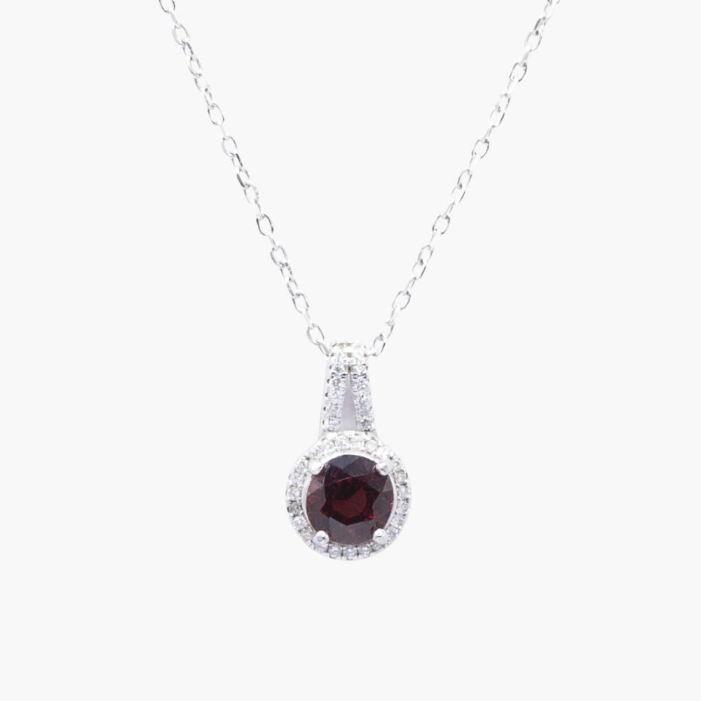 Garnet Glow Pendant