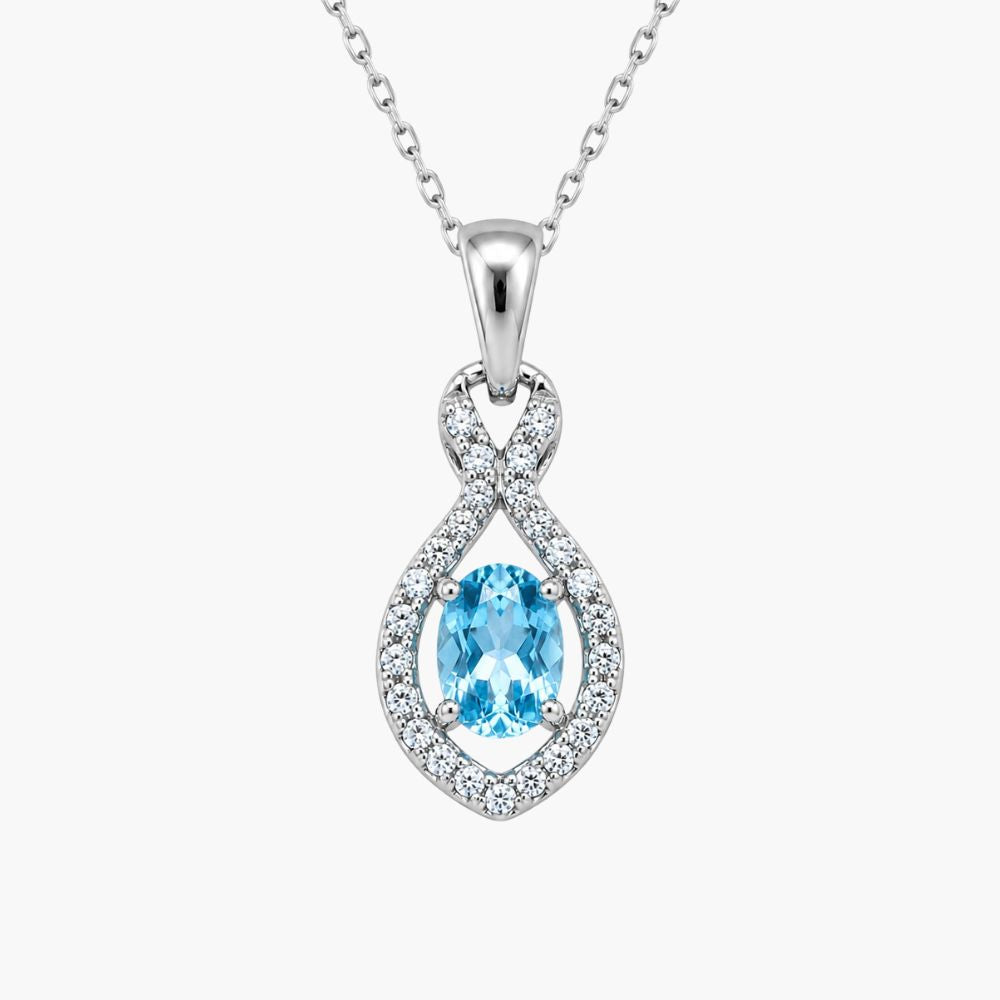 Ocean Empress Halo Pendant