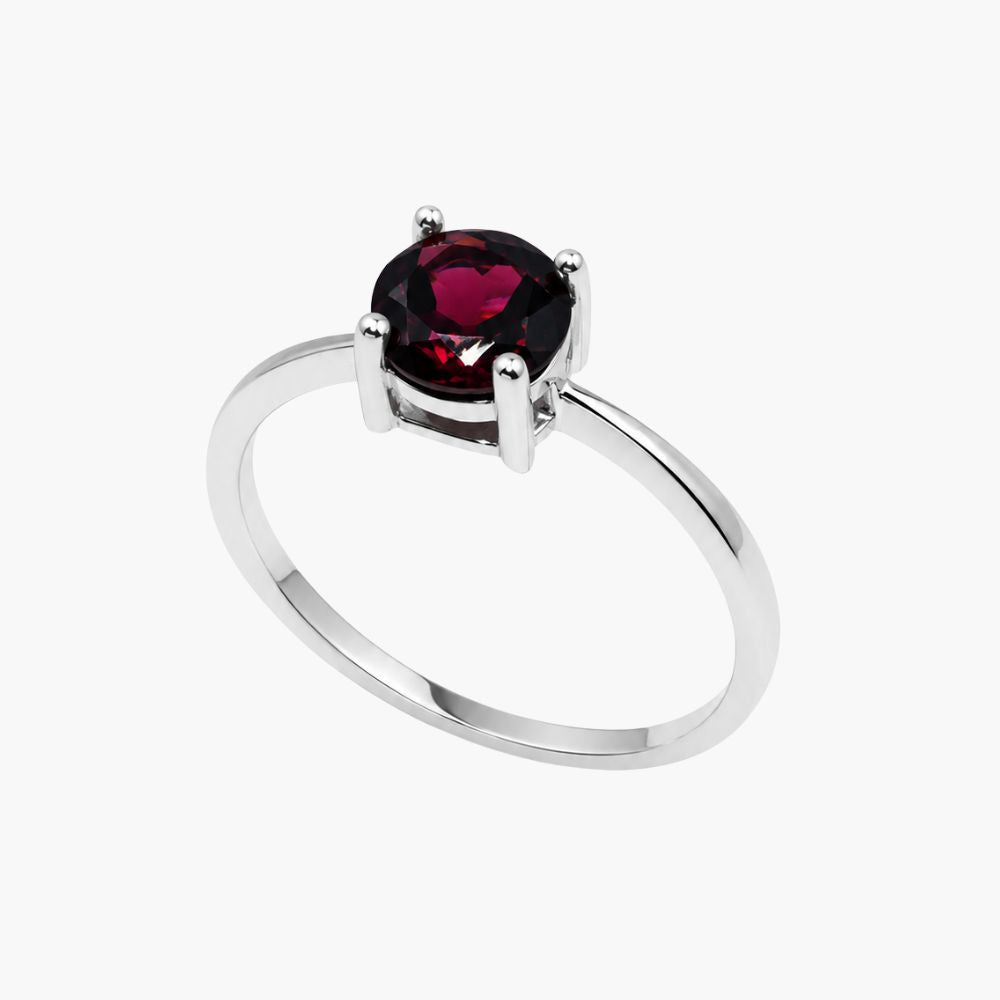 Rose Blush Garnet Ring
