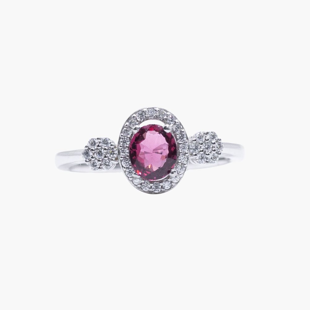 Rosé Duchess Garnet Ring