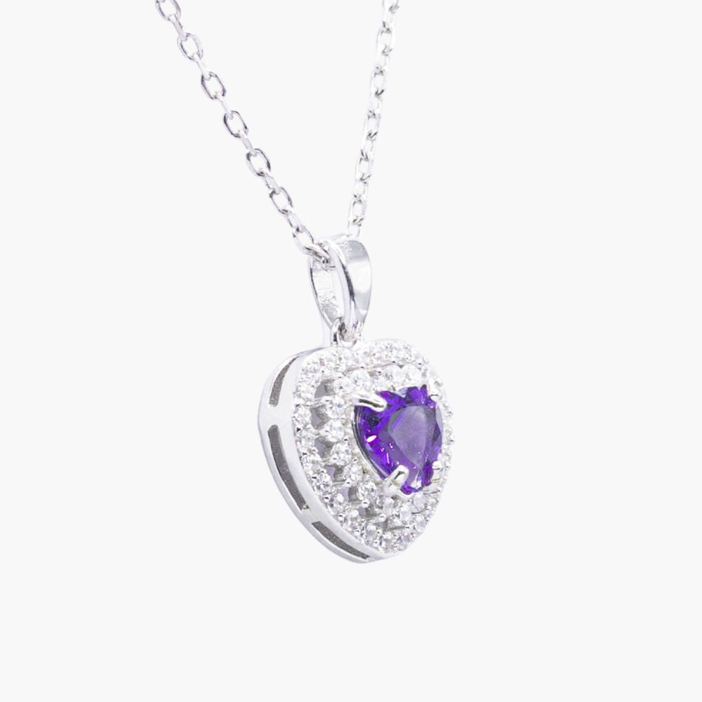 Royal Amour Amethyst Pendant
