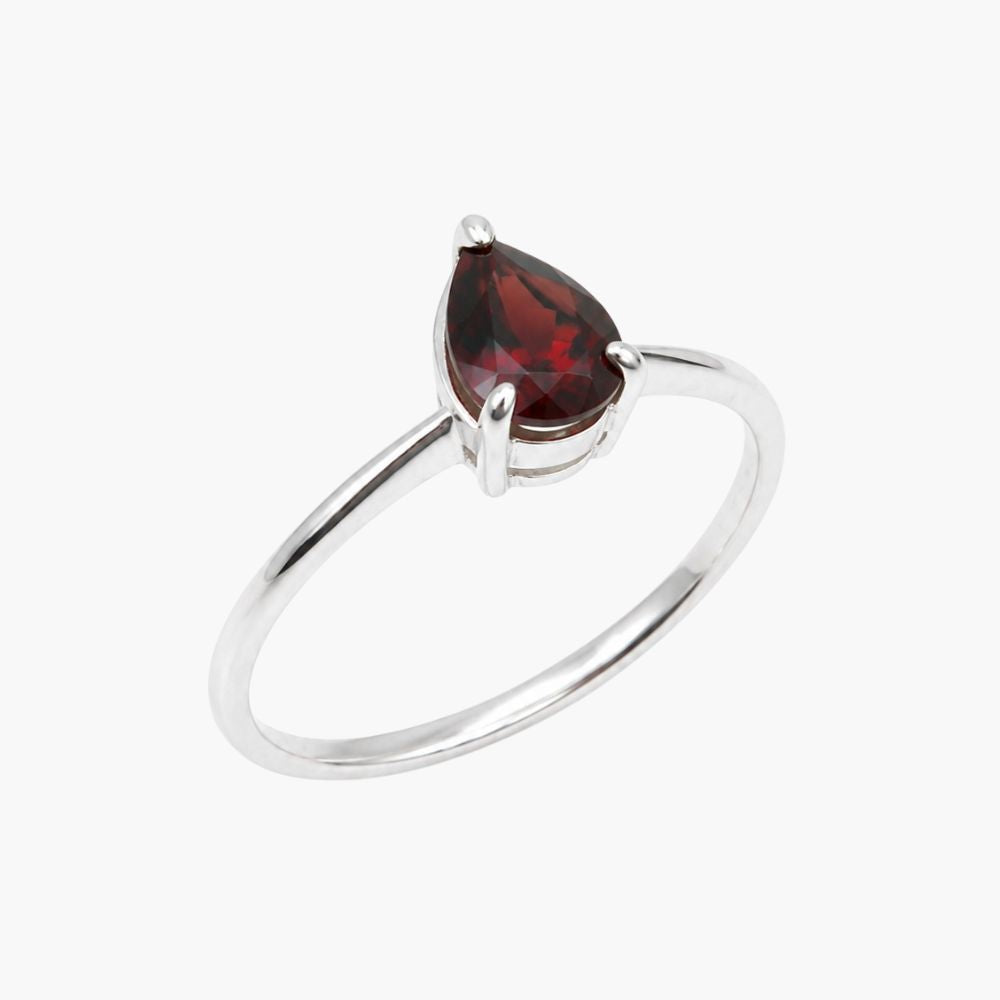 Royal Crimson Garnet Ring