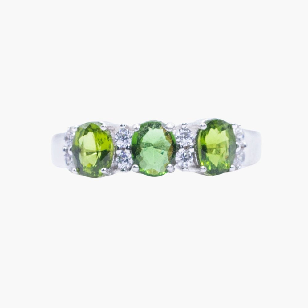 Trinity Rose Tourmaline Ring